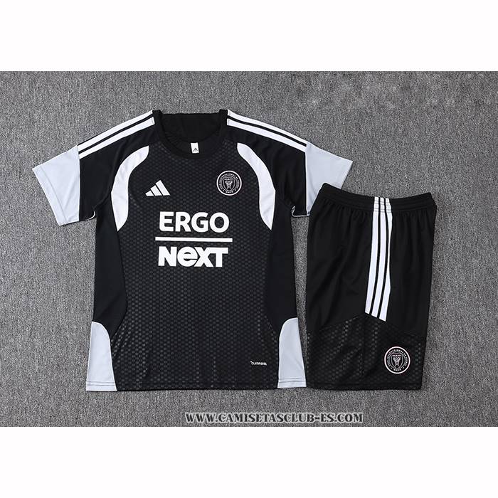Chandal del Inter Miami 26-27 Manga Corta Negro - Pantalon Corto
